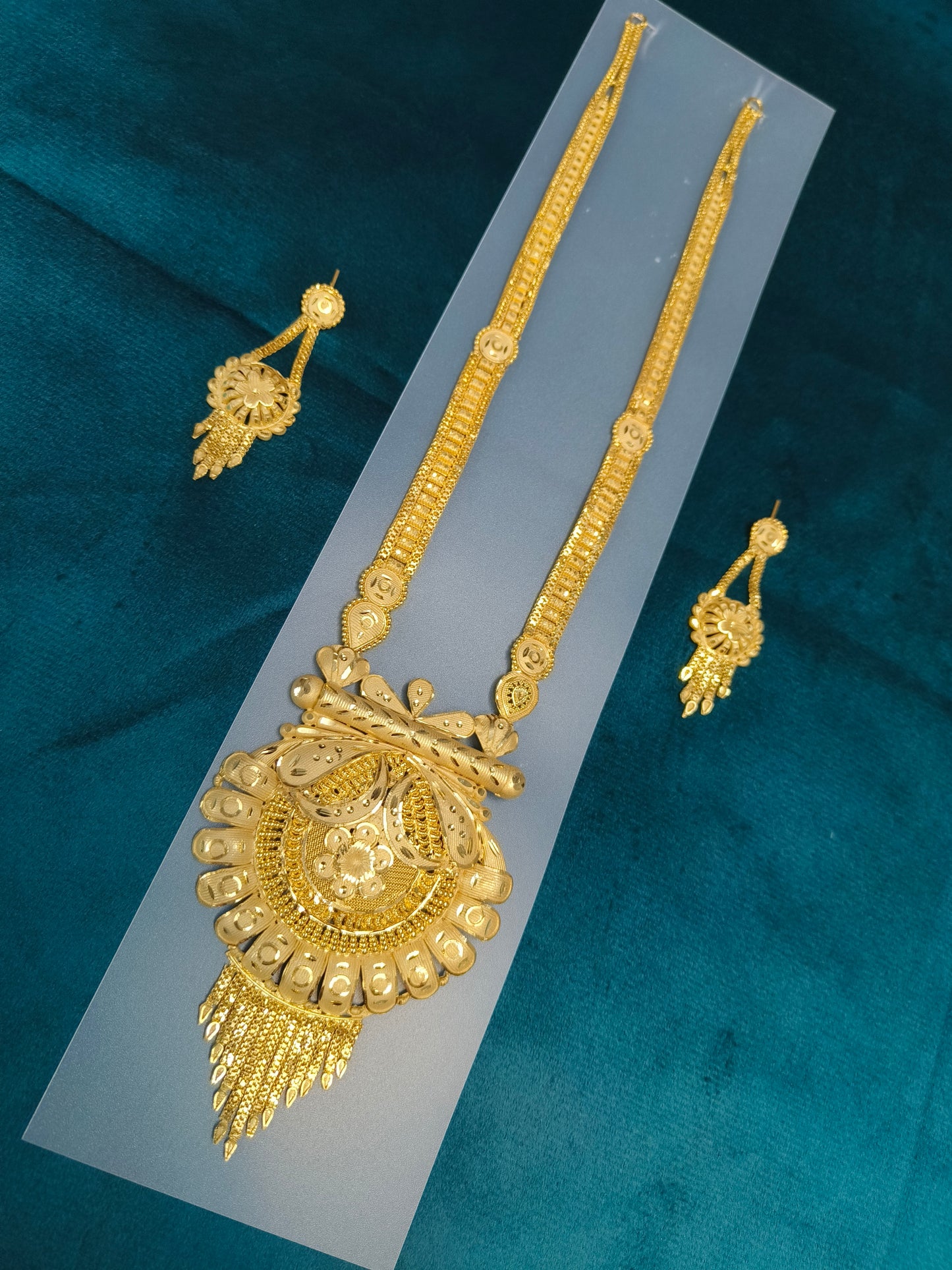 Long Rani Haar with Earrings LRH003