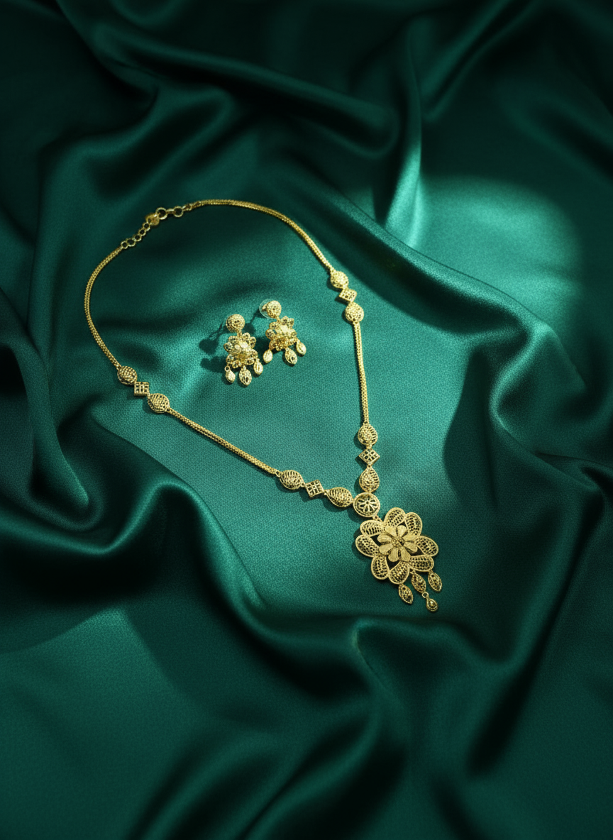 Turkish Dokiya with earrings DK007