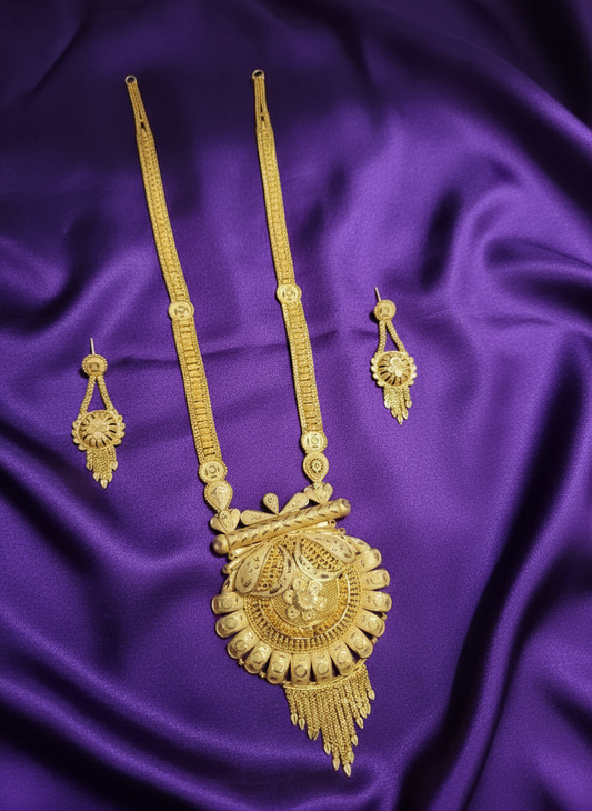 Long Rani Haar with Earrings LRH003