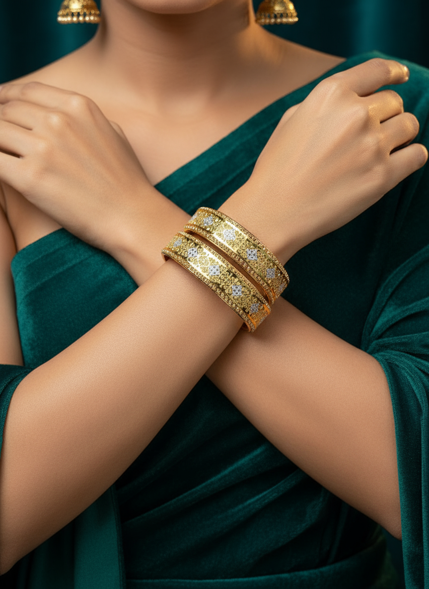 Regular Bangle Set of 2 RBLS1