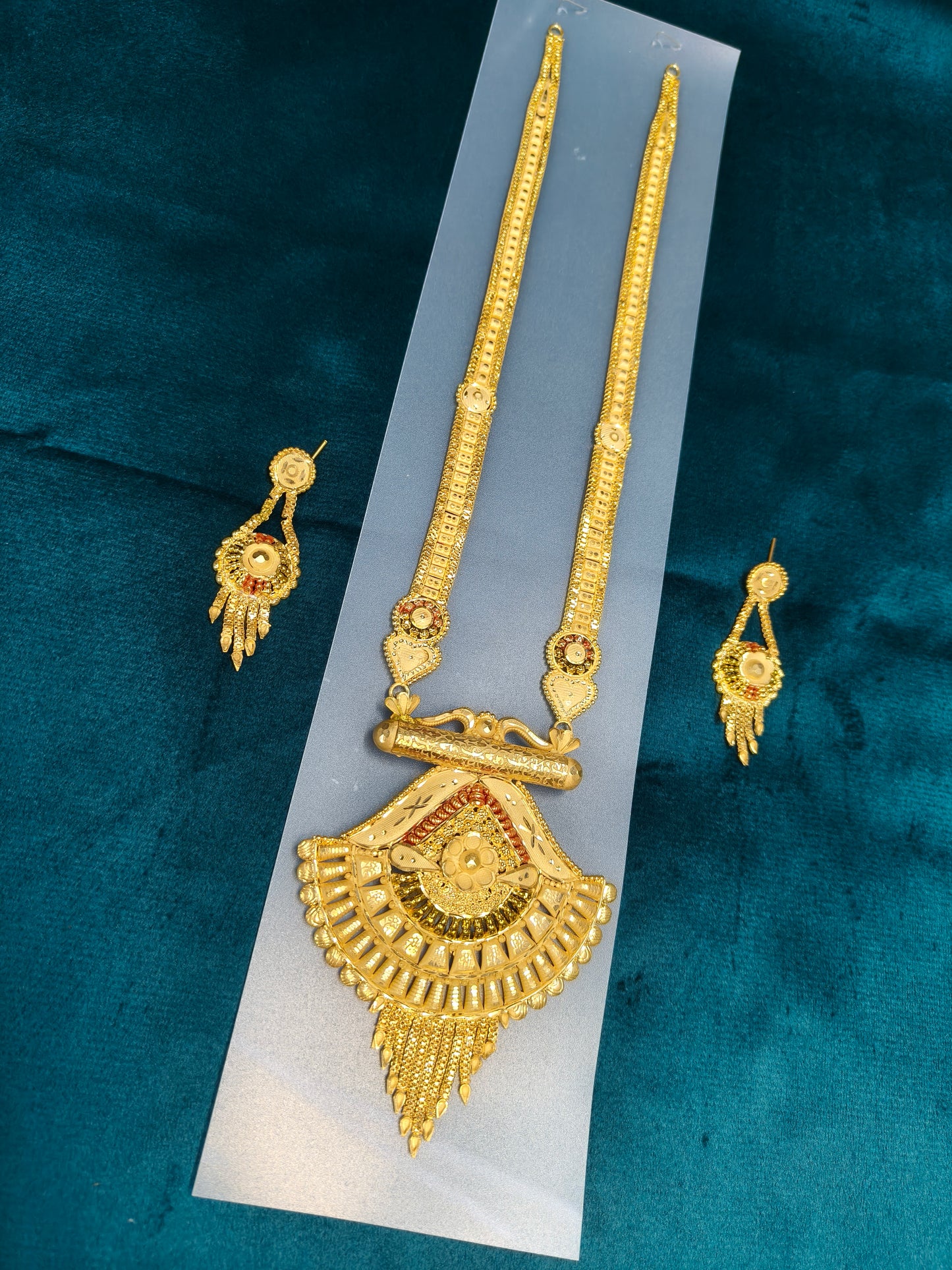 Long Rani Haar with Earrings LRH005