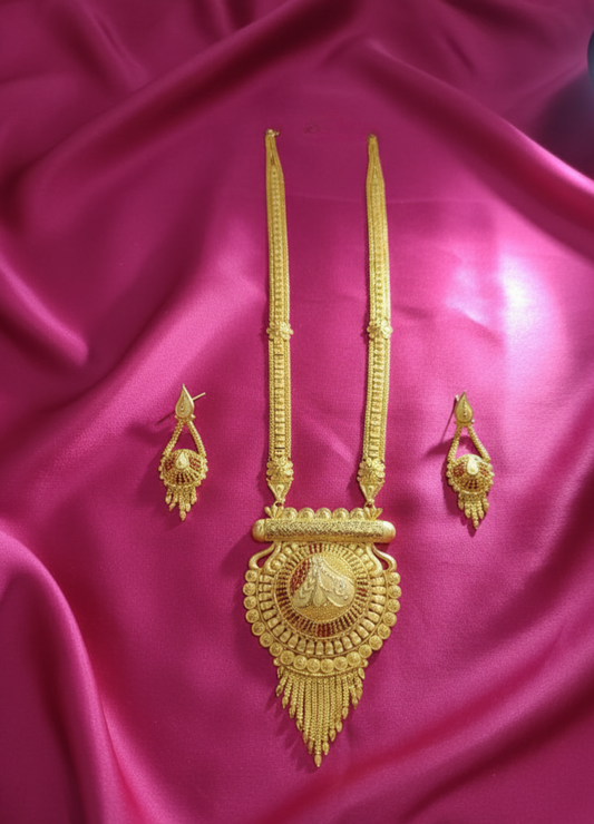 Long Rani Haar with Earrings LRH002