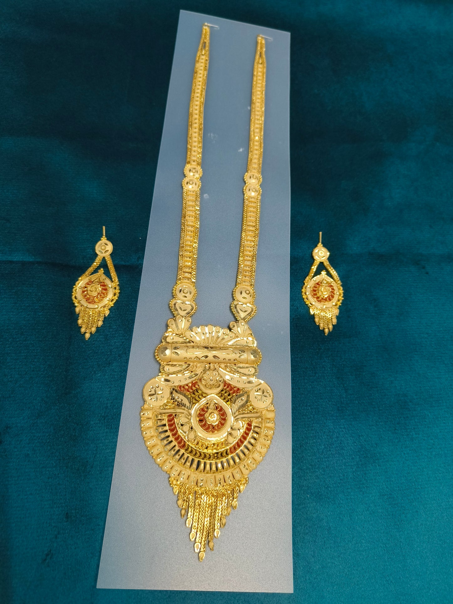 Long Rani Haar with Earrings LRH006