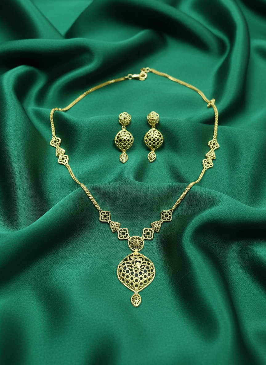 Turkish Dokiya with earrings DK008