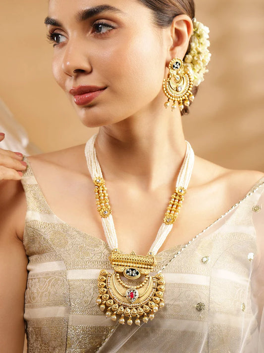 Beaded Multi-Strand Necklace Set
